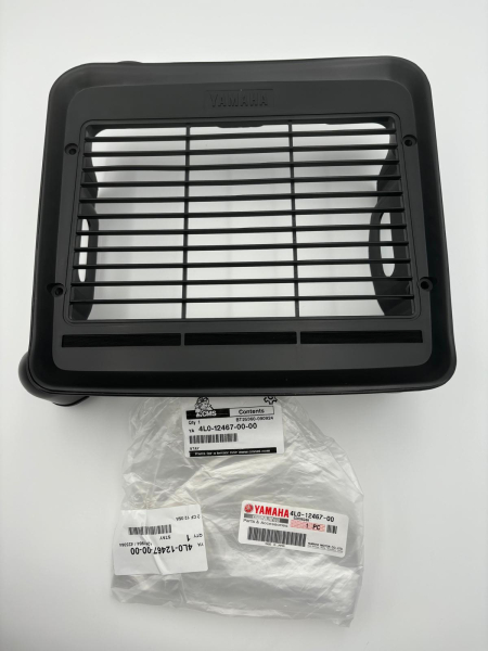Yamaha KÜHLERVERKLEIDUNG KÜHLERSCHUTZ COVER RADIATOR RD350LC 4L0 RD250LC GRILL  4L0-12467-00 ORIGINAL NEU 4L0-12467-00 Origin